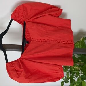 Banana Republic crop blouse